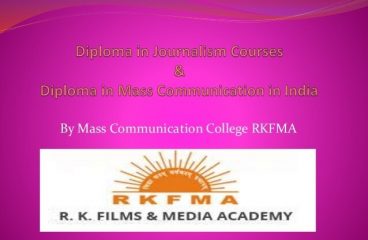 Diploma in Mass Communication